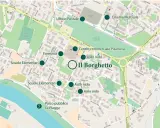 Il Borghetto si trova vicino al parco pubblico Le Piagge, alle scuole elementari e al centro commerciale Pisanova.